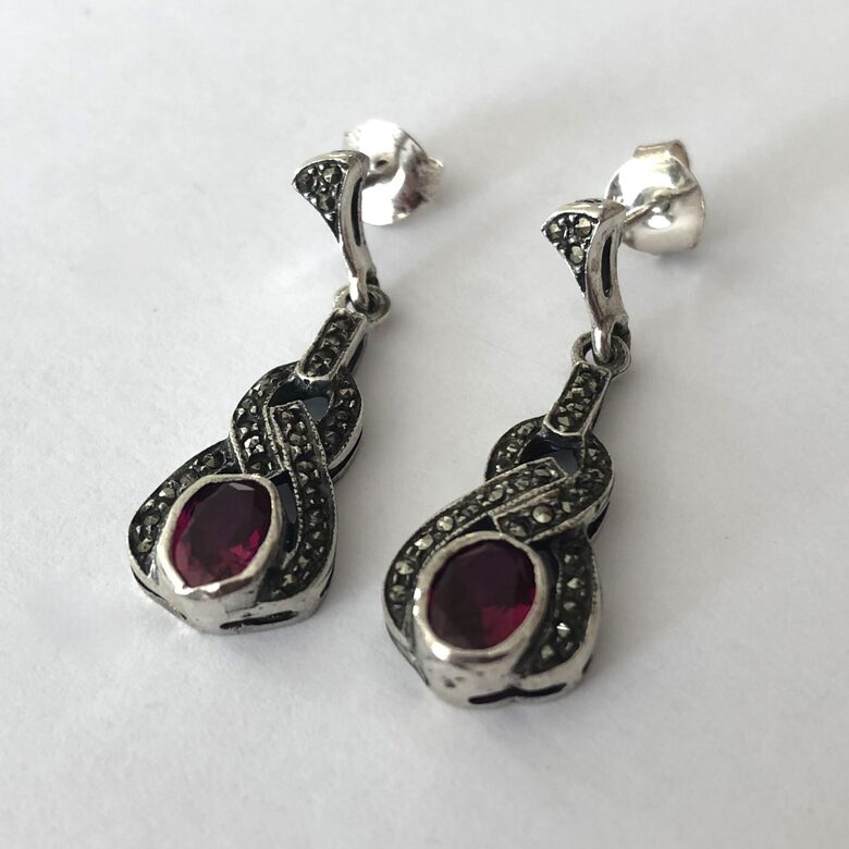 Marcasite Earrings Maria 